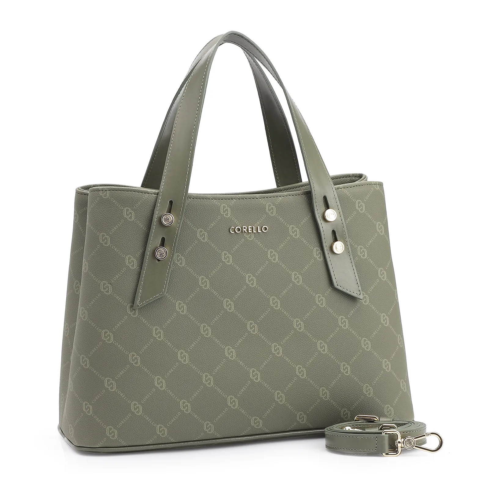Bolsa Tote Alt Monograma Alt Verde
