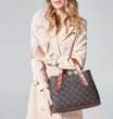 Bolsa Tote Alt Monograma Marrom - imagem 2