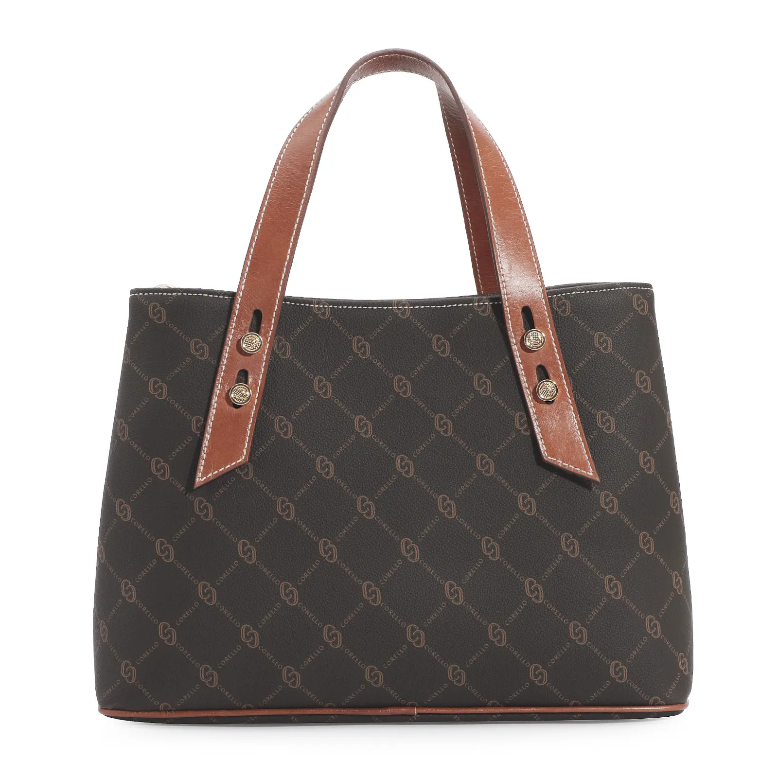 Bolsa Tote Alt Monograma Marrom