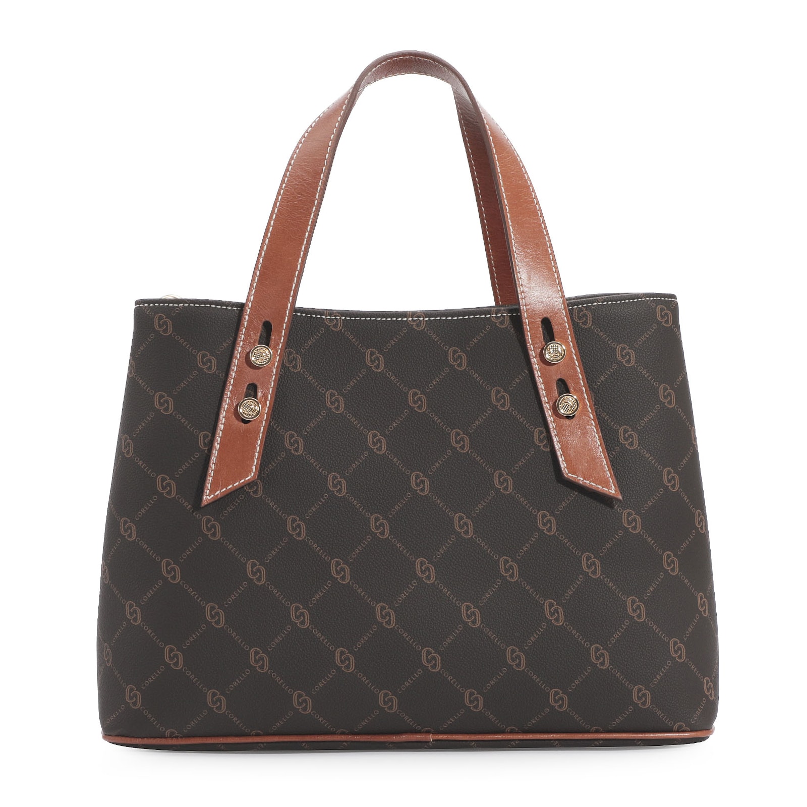 Bolsa Tote Alt Monograma Marrom