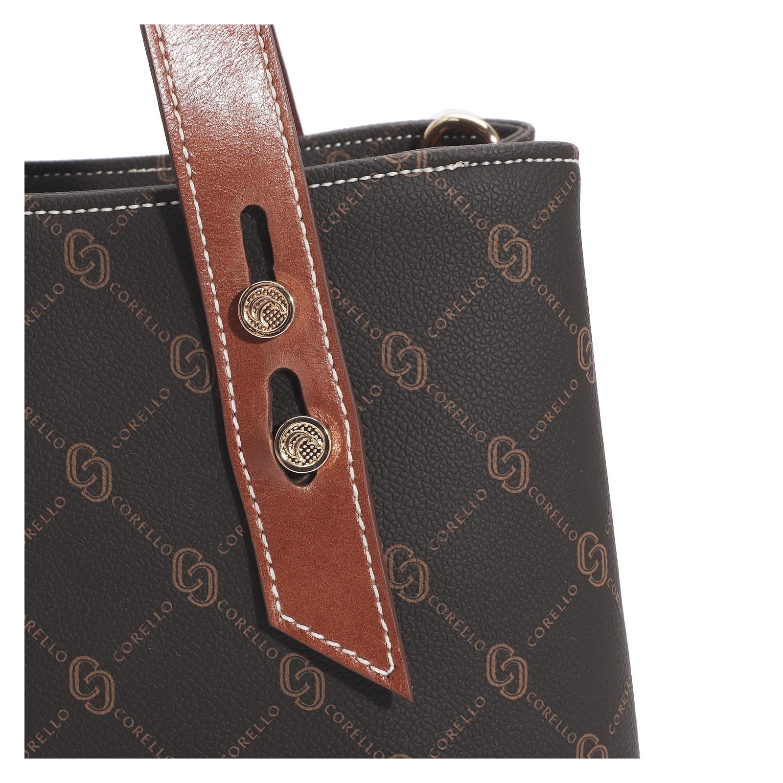 Bolsa Tote Alt Monograma Marrom