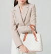 Bolsa Tote Alt Monograma Off White - imagem 2