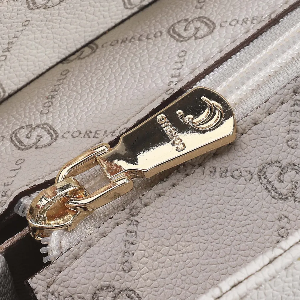 Bolsa Tote Alt Monograma Off White - imagem 7
