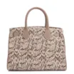Bolsa Tote Alt Python Bege /Couro Bege - imagem 4