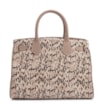 Bolsa Tote Alt Python Bege /Couro Bege - imagem 4