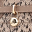 Bolsa Tote Alt Python Bege /Couro Bege - imagem 6