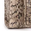Bolsa Tote Alt Python Bege/ Preto - imagem 8