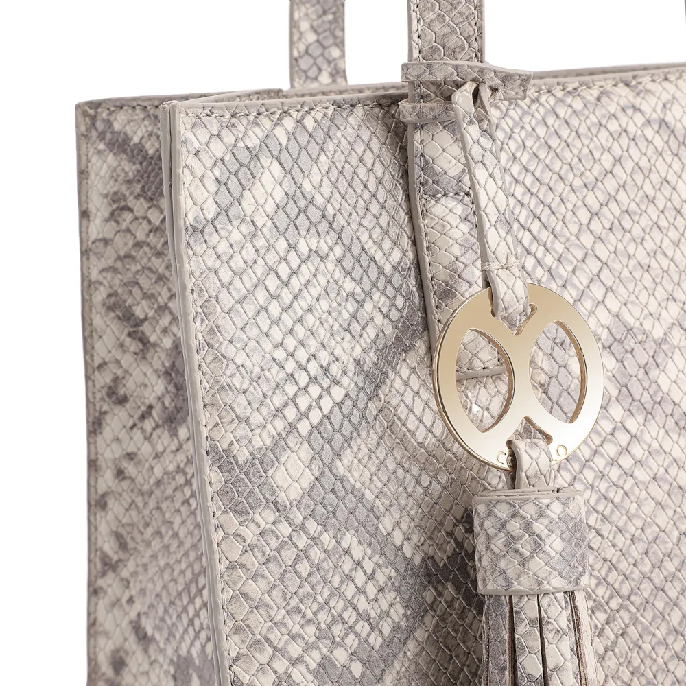 Bolsa Tote Alt Python Cinza - imagem 5