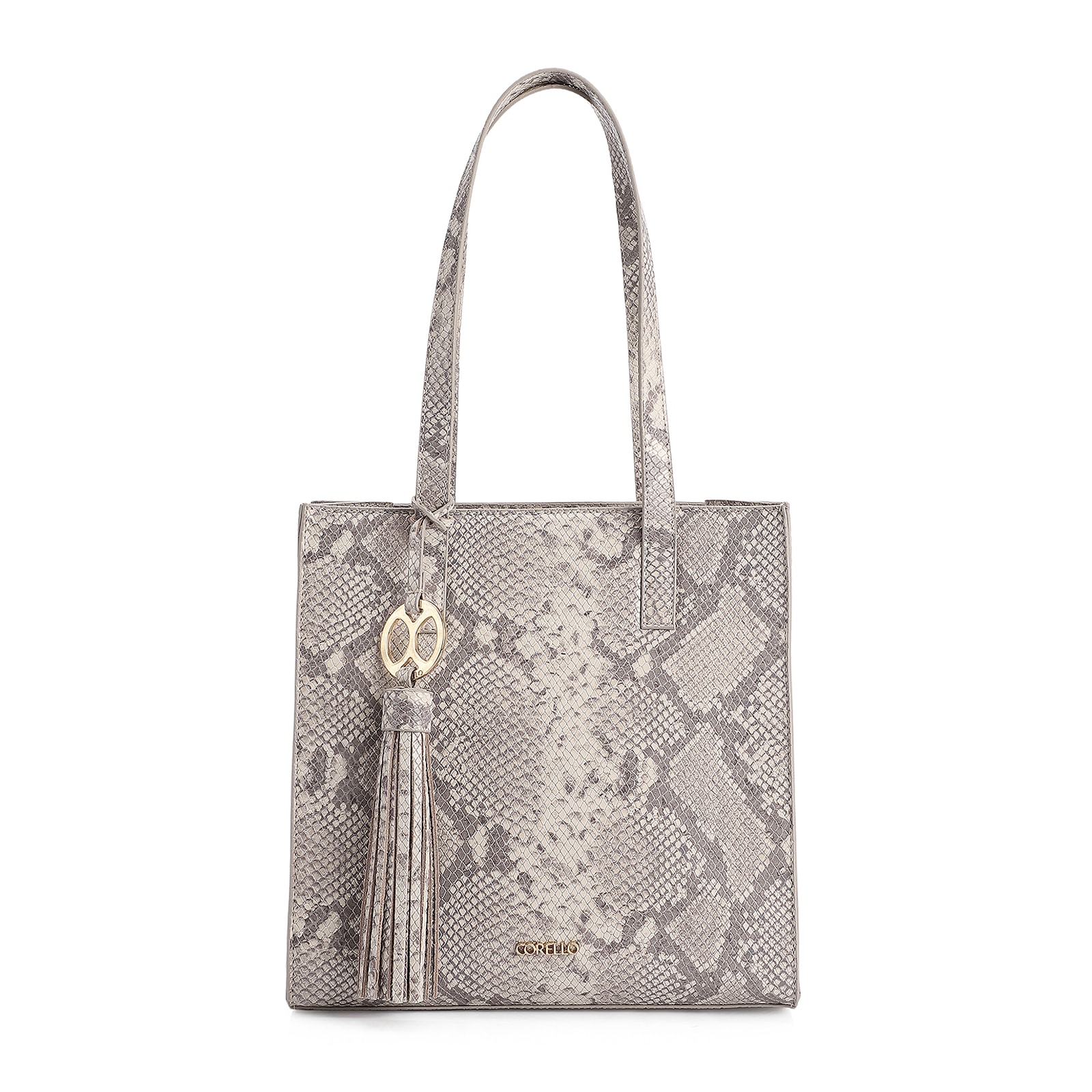 Bolsa Tote Alt Python Cinza