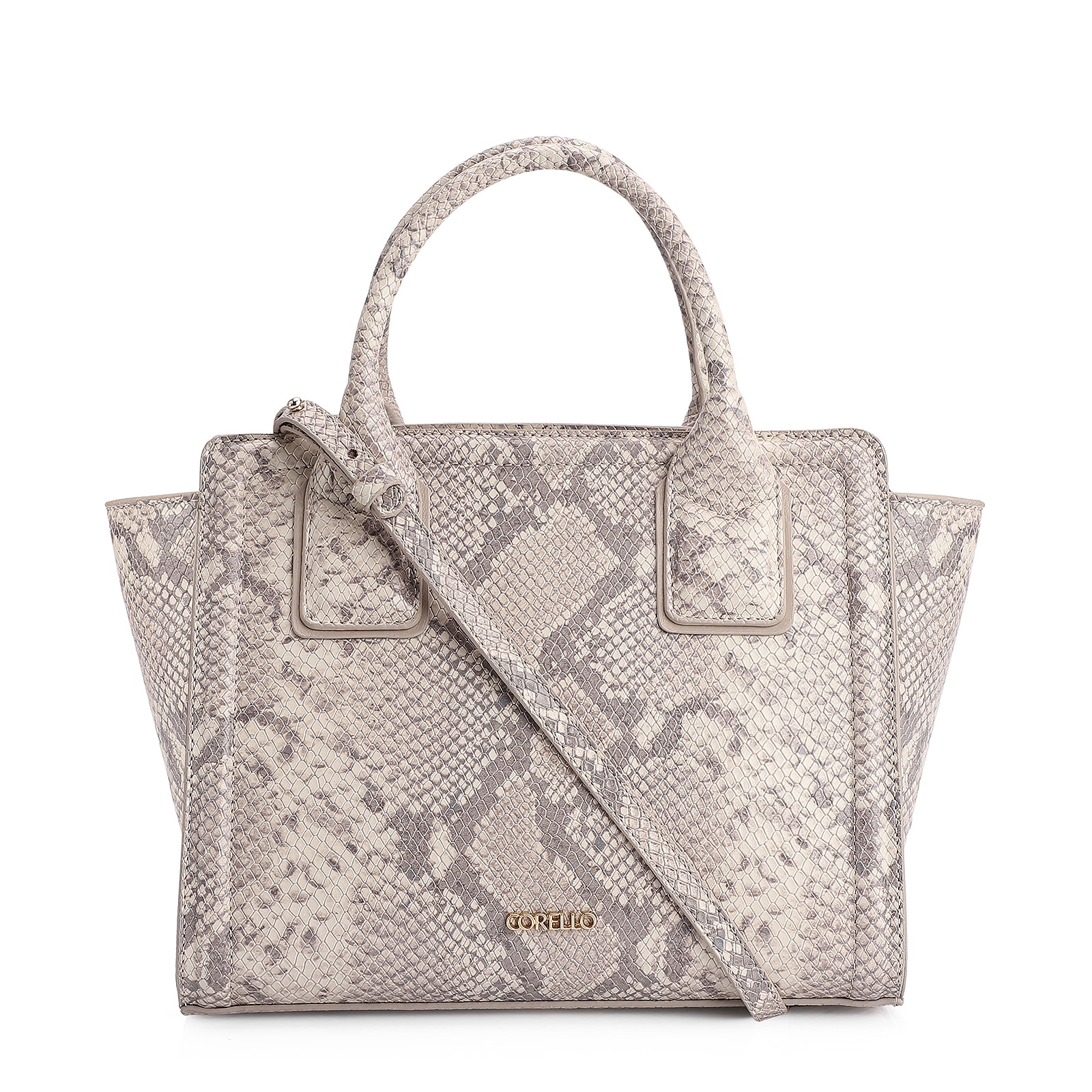 Bolsa Tote Alt Python Cinza