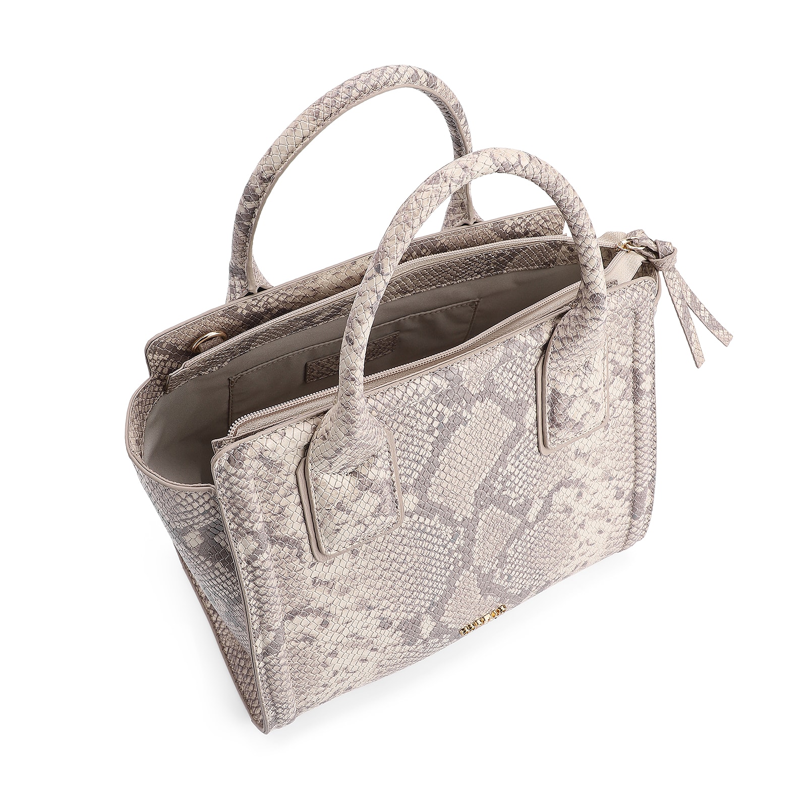 Bolsa Tote Alt Python Cinza