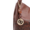 Bolsa Tote Alt Python Marrom /Couro Marrom - imagem 6