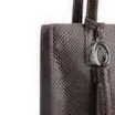 Bolsa Tote Alt Python Marrom Escuro - imagem 7