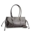 Bolsa Tote Alt Verniz Marrom Escuro - imagem 3