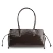 Bolsa Tote Alt Verniz Marrom Escuro - imagem 4