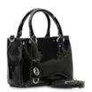 Bolsa Tote Alt Verniz Preto - imagem 3