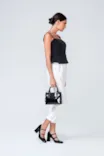 Bolsa Tote Alt Verniz Preto - imagem 8