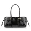 Bolsa Tote Alt Verniz Preto - imagem 1