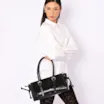 Bolsa Tote Alt Verniz Preto - imagem 2