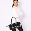 Bolsa Tote Alt Verniz Preto - imagem 2