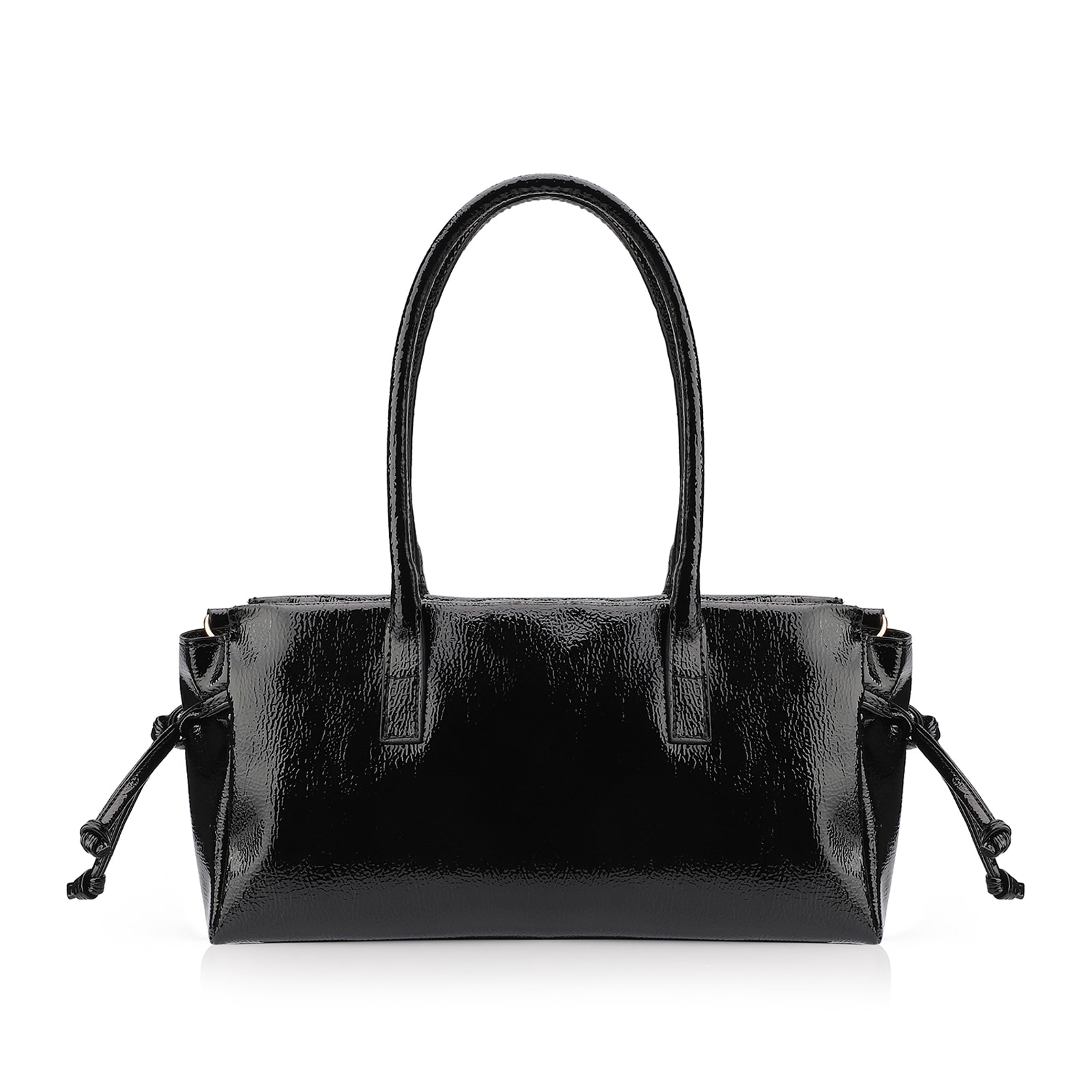 Bolsa Tote Alt Verniz Preto