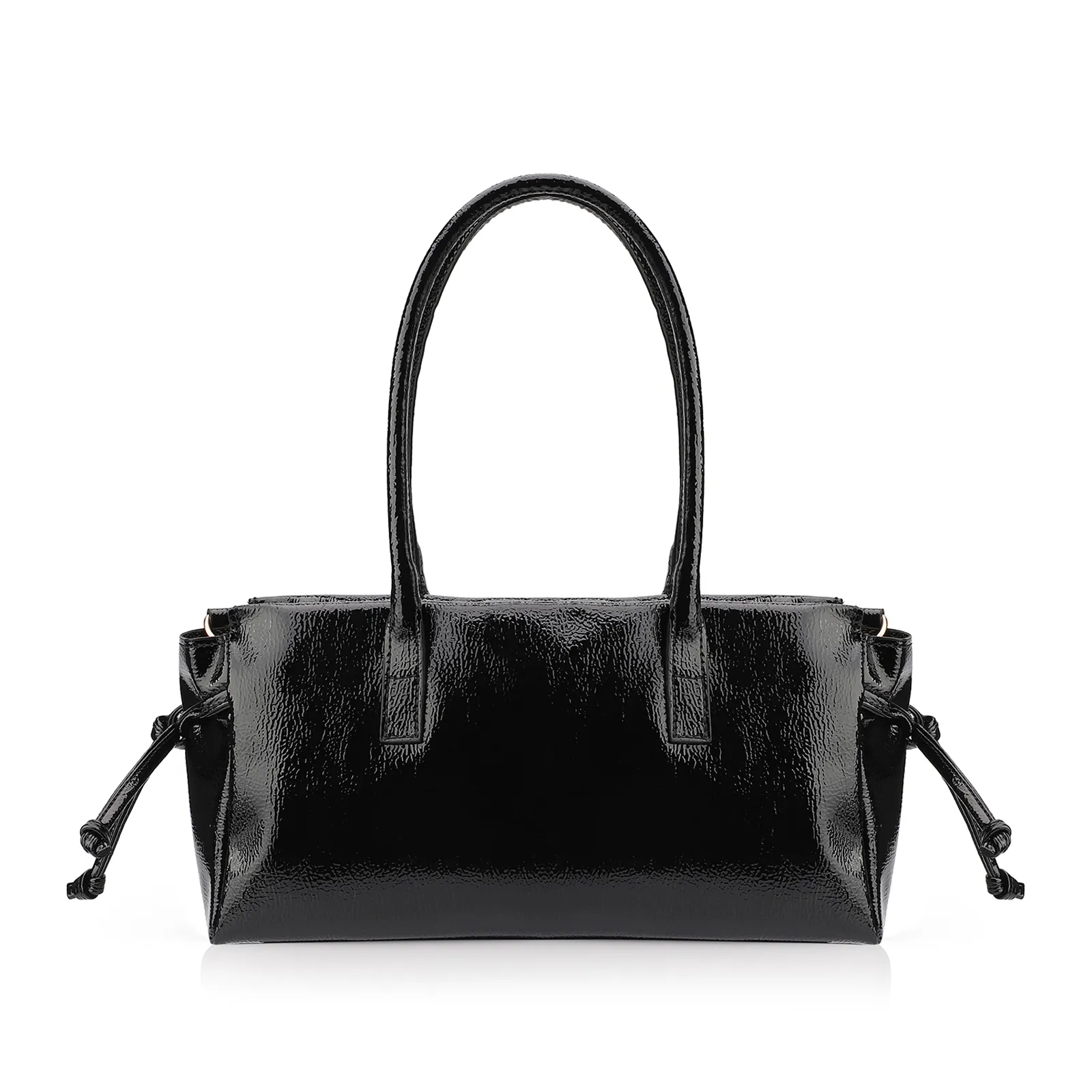 Bolsa Tote Alt Verniz Preto