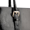 Bolsa Tote Alt Verniz Preto - imagem 6