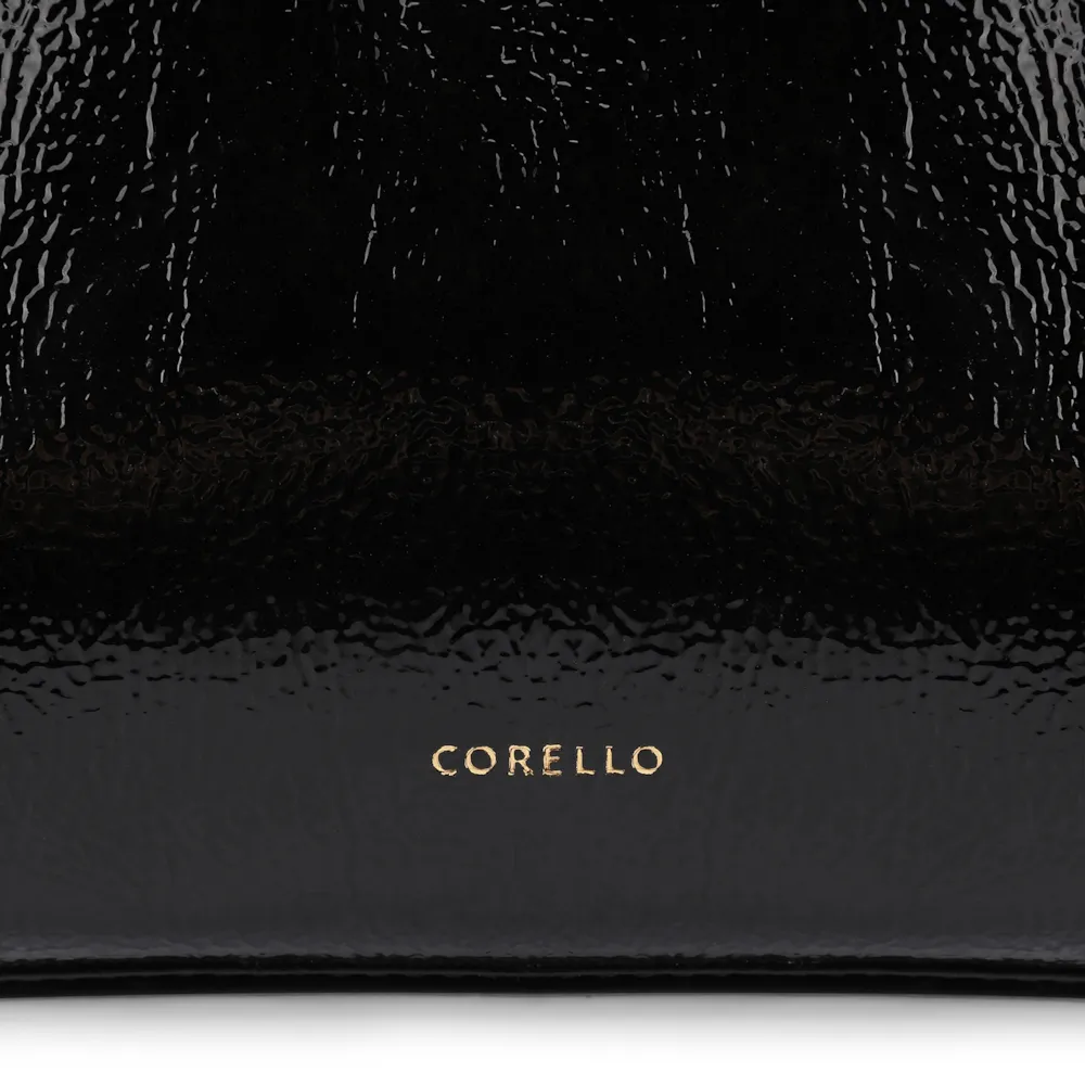 Bolsa Tote Alt Verniz Preto - imagem 7