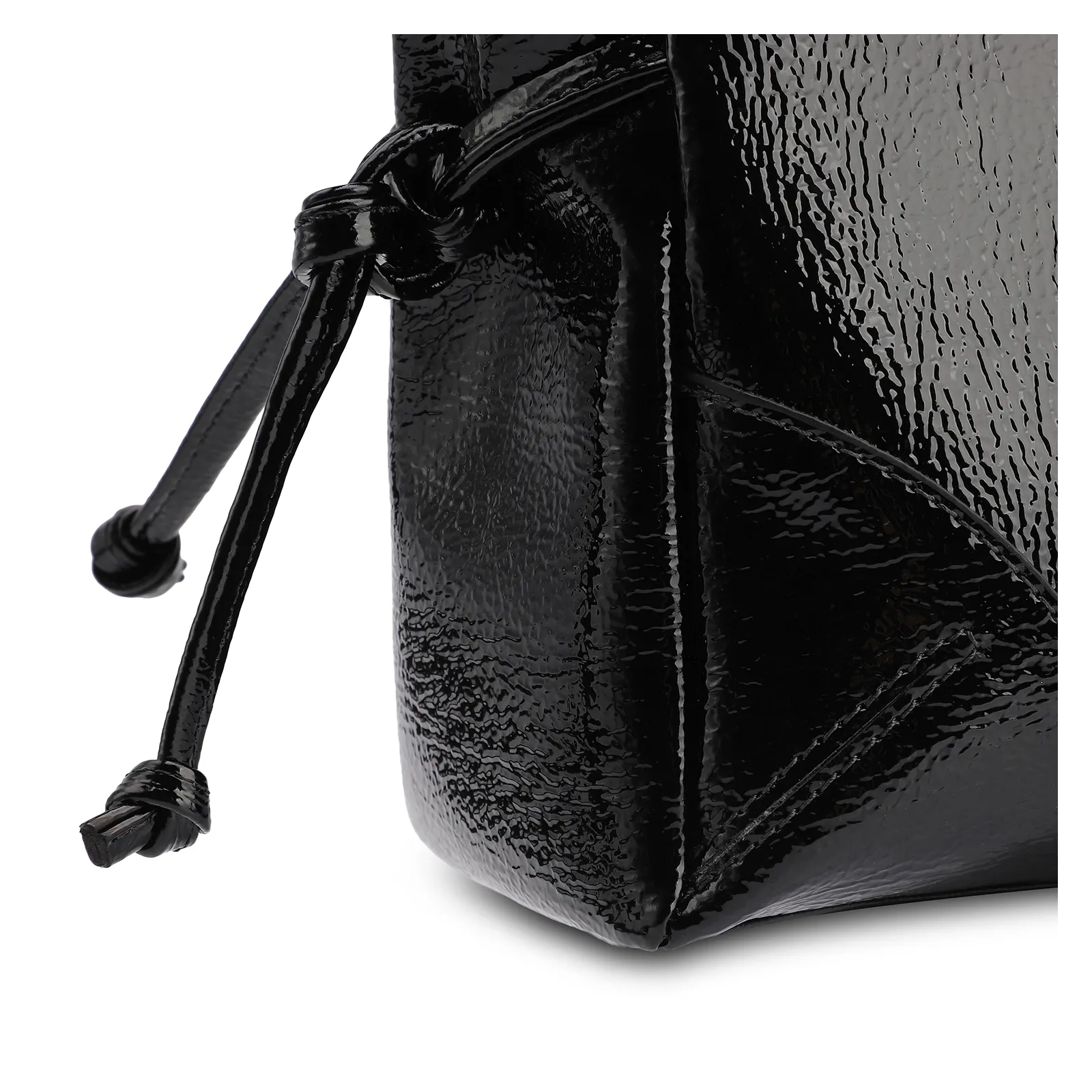 Bolsa Tote Alt Verniz Preto