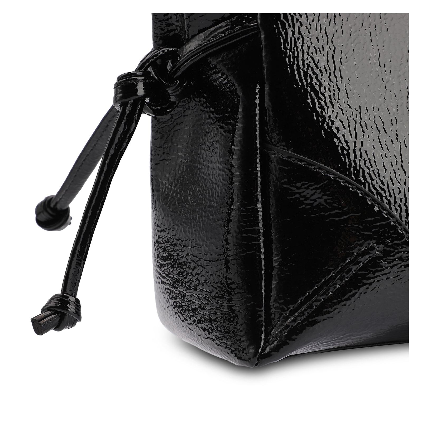 Bolsa Tote Alt Verniz Preto