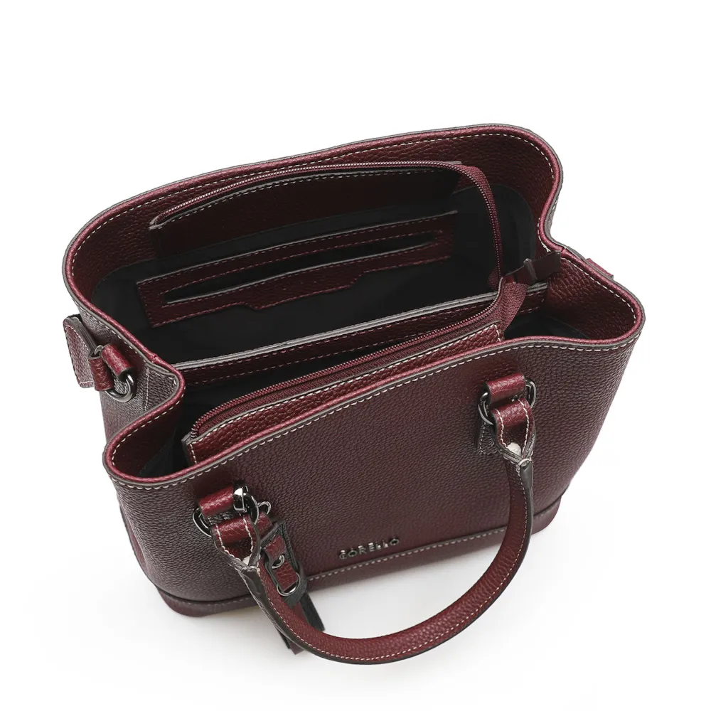 Bolsa Tote Alternativo Vinho - imagem 4