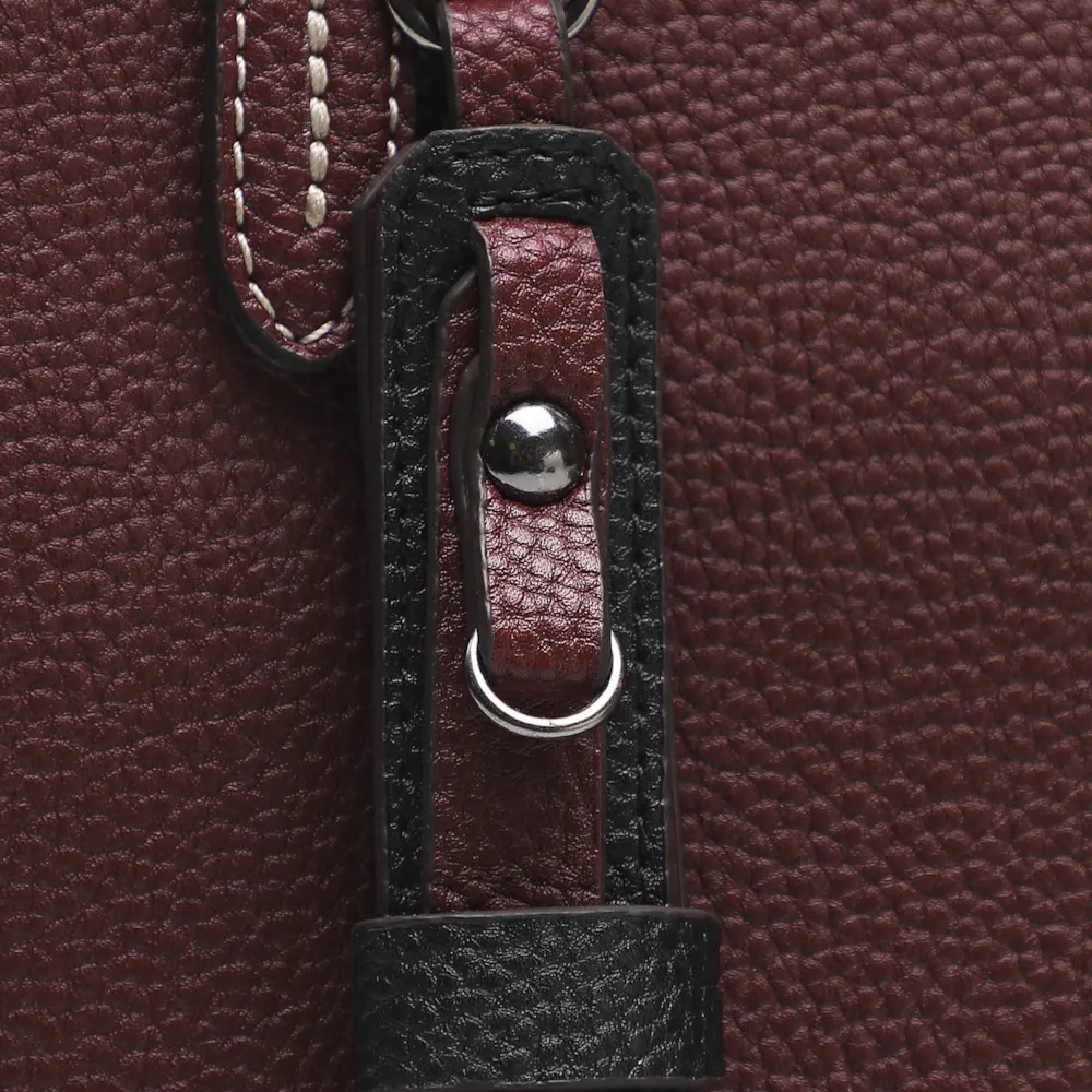 Bolsa Tote Alternativo Vinho - imagem 5