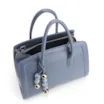 Bolsa Tote Bag Charm Couro Azul - imagem 5