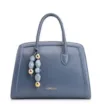 Bolsa Tote Bag Charm Couro Azul - imagem 1