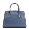 Bolsa Tote Bag Charm Couro Azul Escuro - imagem 3