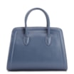 Bolsa Tote Bag Charm Couro Azul Escuro - imagem 3