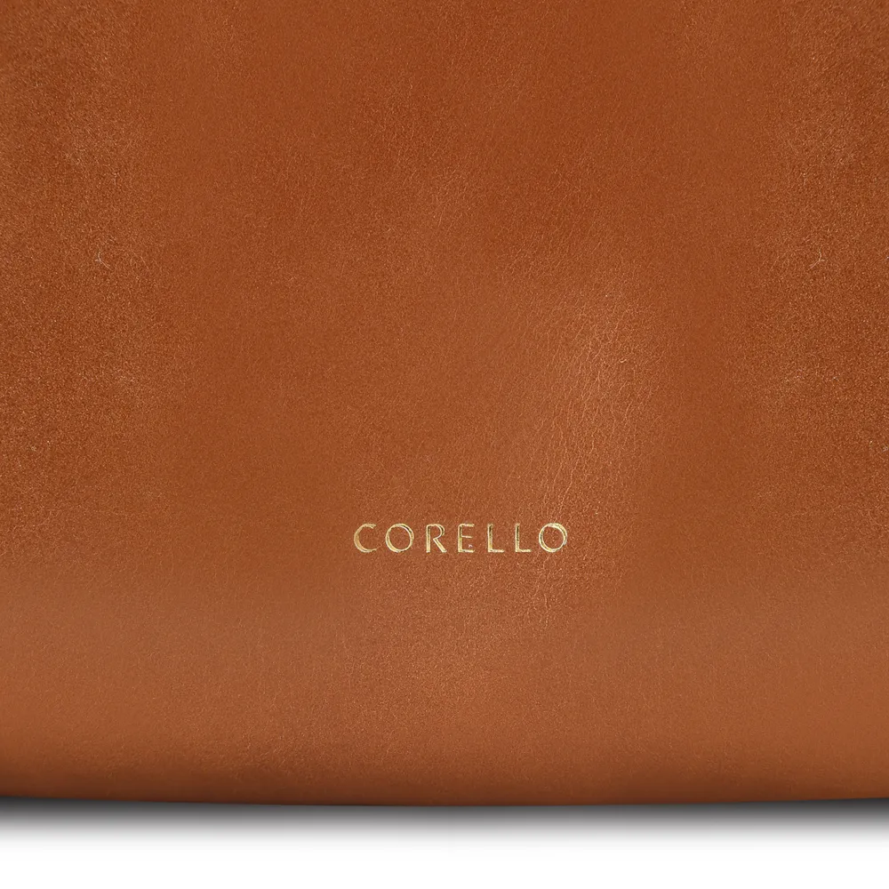 Bolsa Tote Bag Charm Couro Marrom - imagem 7