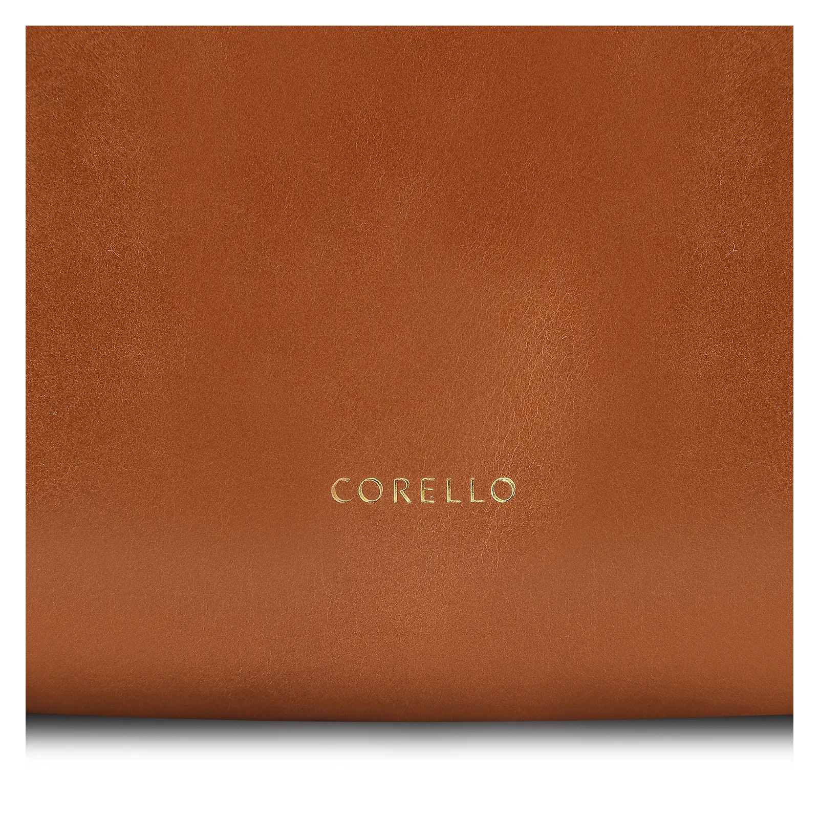 Bolsa Tote Bag Charm Couro Marrom