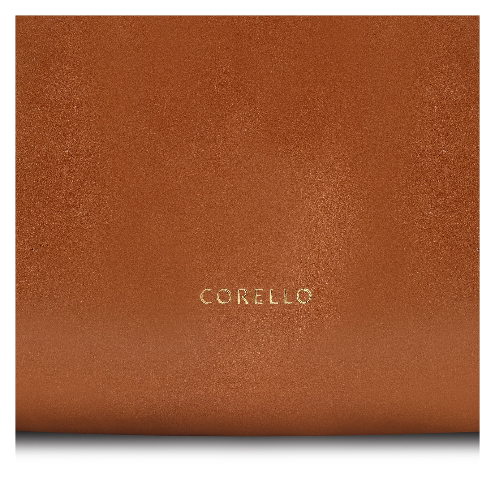 Bolsa Tote Bag Charm Couro Marrom