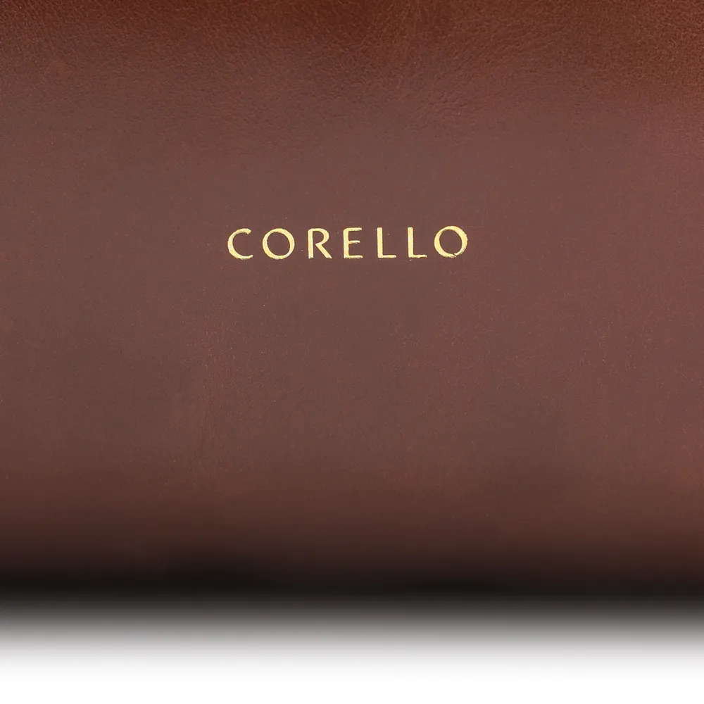 Bolsa Tote Bag Charm Couro Marrom - imagem 5