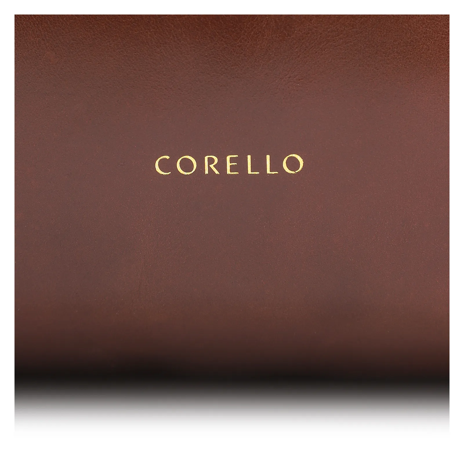 Bolsa Tote Bag Charm Couro Marrom