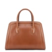 Bolsa Tote Bag Charm Couro Marrom Claro - imagem 3