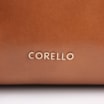 Bolsa Tote Bag Charm Couro Marrom Claro - imagem 6