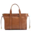 Bolsa Tote Bag Charm Couro Marrom Claro - imagem 3