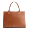 Bolsa Tote Bag Charm Couro Nobuck Croco/Couro Marrom - imagem 4