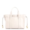 Bolsa Tote Bag Charm Couro Off White - imagem 4