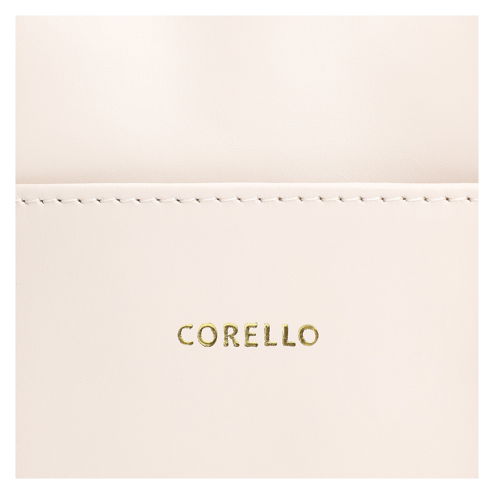 Bolsa Tote Bag Charm Couro Off White