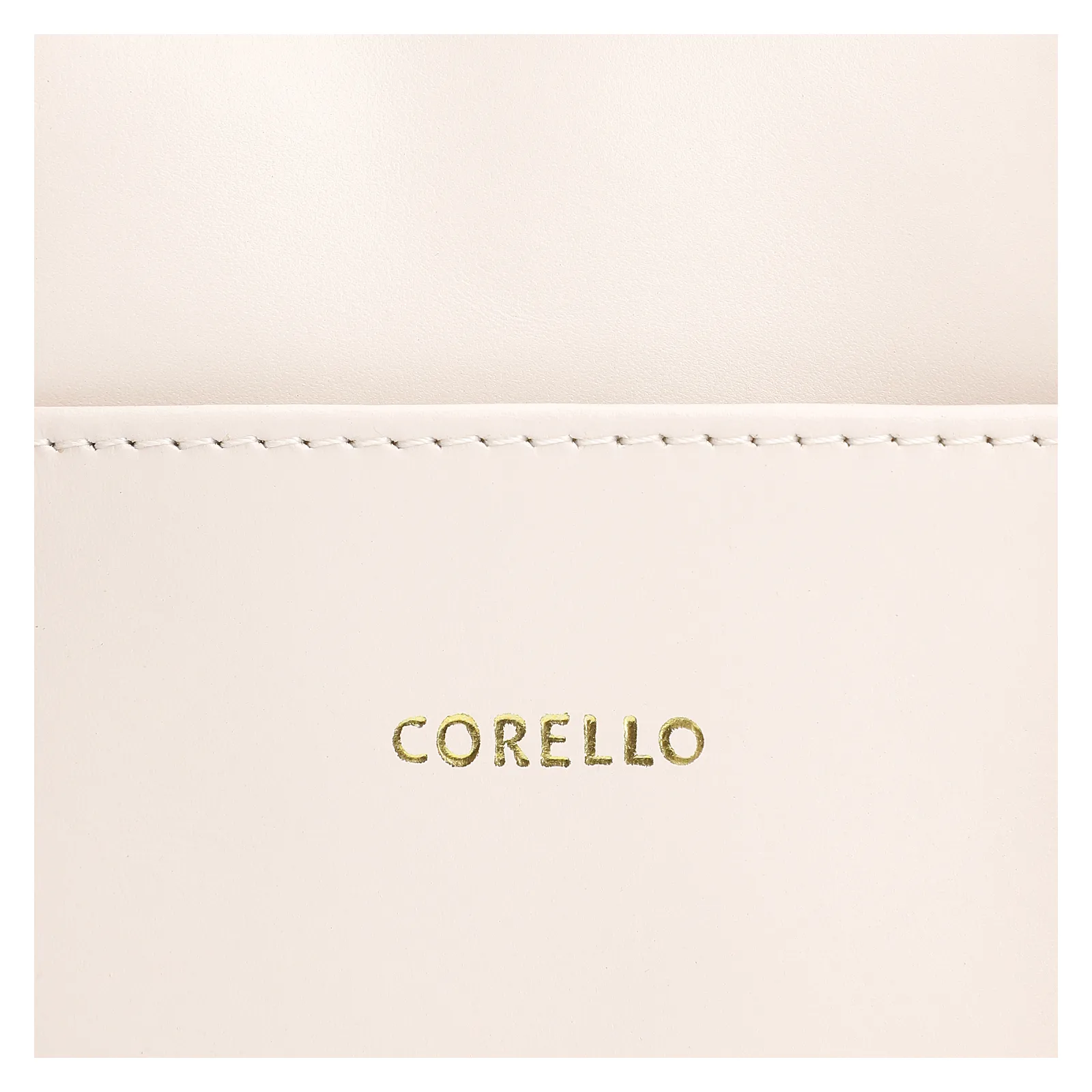 Bolsa Tote Bag Charm Couro Off White