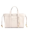 Bolsa Tote Bag Charm Couro Off White - imagem 1
