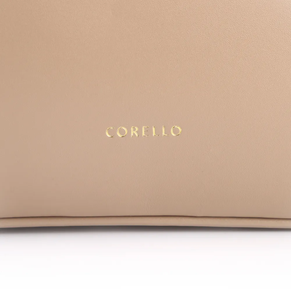 Bolsa Tote Bambu Tressê Couro Bege - imagem 7